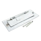 Satin Chrome Small Letter Plate | From The Anvil-Letter Plates-Yester Home