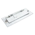 Satin Chrome Small Letter Plate | From The Anvil - Letter Plates - From The Anvil - Yester Home