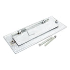 Satin Chrome Small Letter Plate | From The Anvil - Letter Plates - From The Anvil - Yester Home