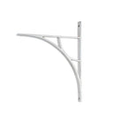 Satin Chrome Tyne Shelf Bracket (314mm x 250mm) | From The Anvil-Shelf Brackets-Yester Home