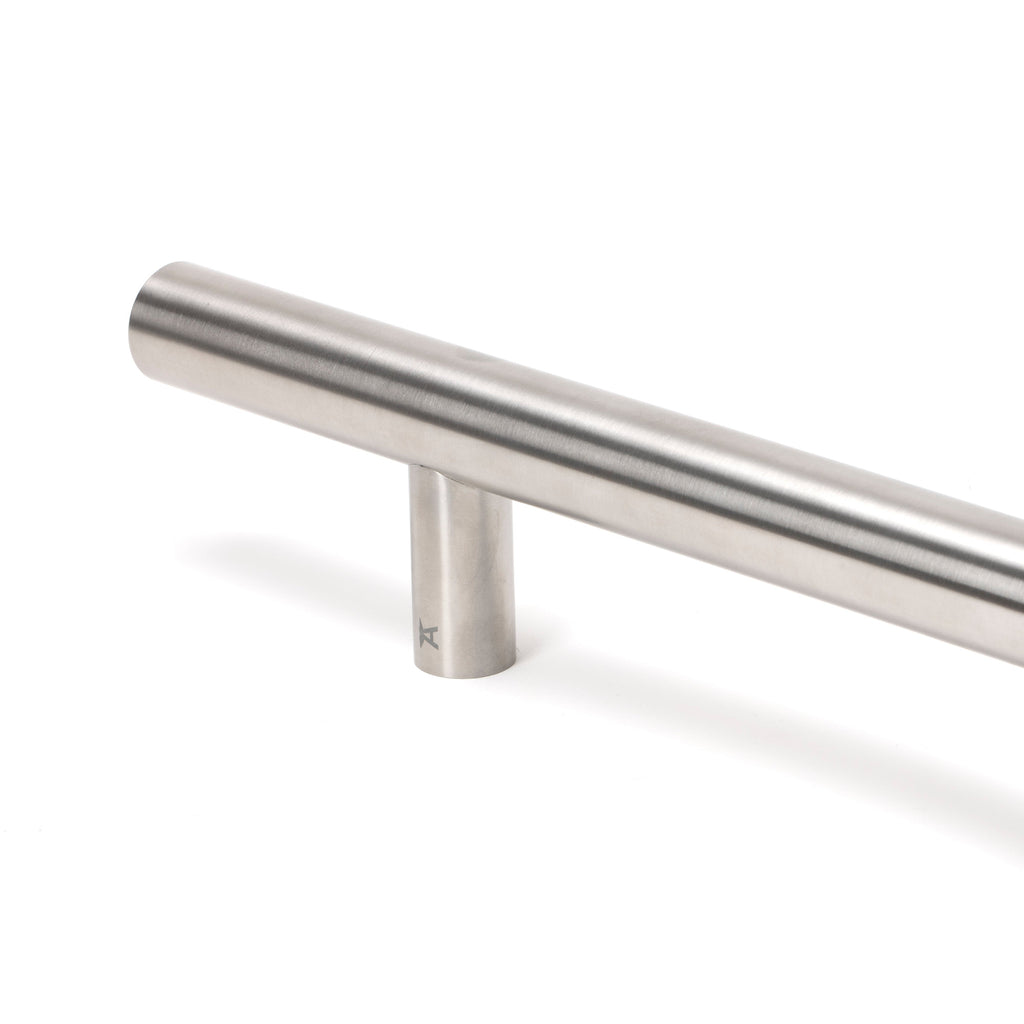 Satin Marine SS (316) 0.6m T Bar Handle Secret Fix 32mm Ø | From The Anvil-Pull Handles-Yester Home