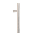 Satin Marine SS (316) 0.9m T Bar Handle Secret Fix 32mm Ø | From The Anvil-Pull Handles-Yester Home