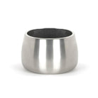 Satin Marine SS (316) 12.5cm Hepworth Pot | From The Anvil - Plant Pots - From The Anvil - Yester Home