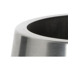 Satin Marine SS (316) 16cm Hepworth Pot | From The Anvil - Plant Pots - From The Anvil - Yester Home
