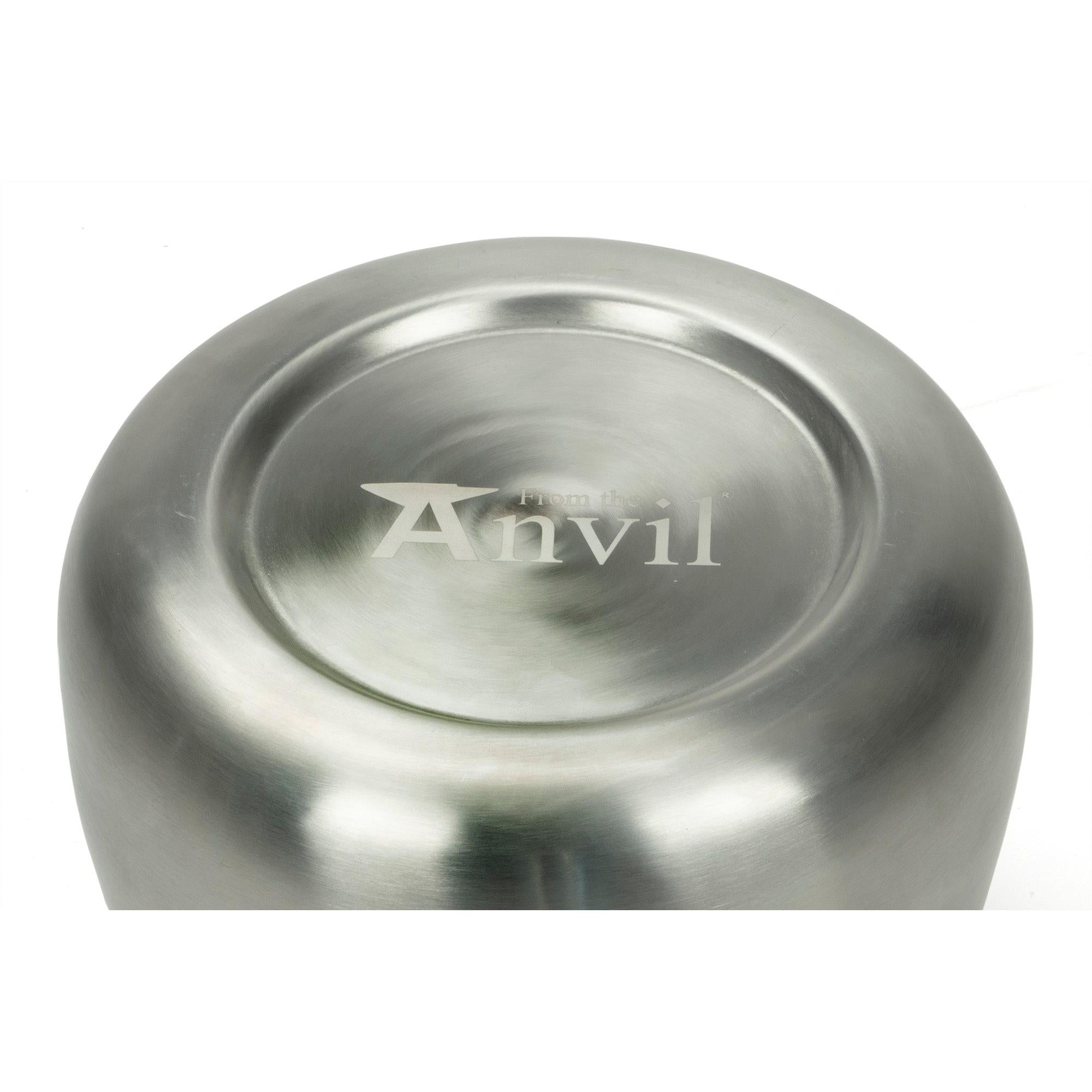 Satin Marine SS (316) 16cm Hepworth Pot | From The Anvil - Plant Pots - From The Anvil - Yester Home