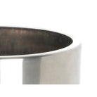 Satin Marine SS (316) 16cm Newlyn Pot | From The Anvil-Plant Pots-Yester Home