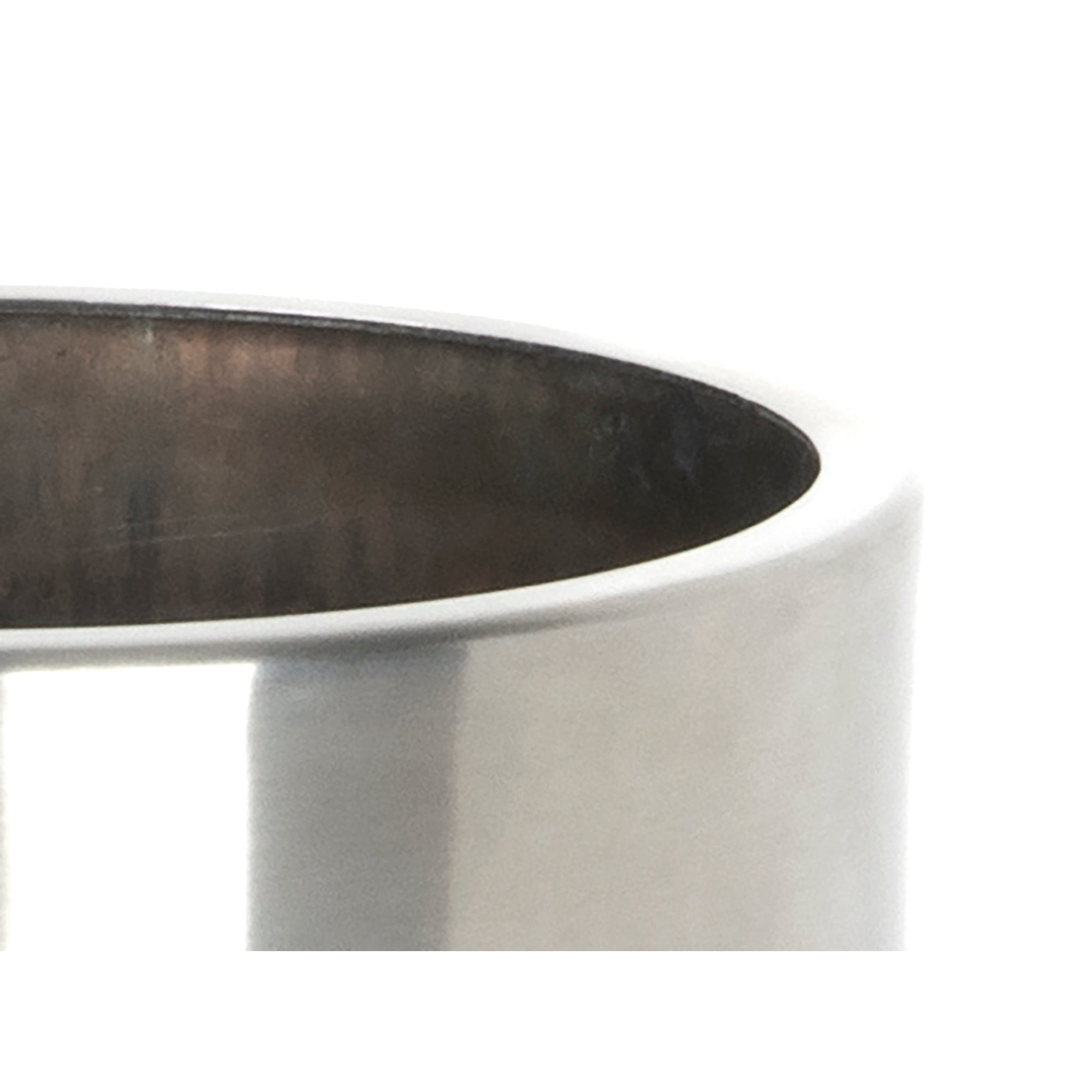 Satin Marine SS (316) 16cm Newlyn Pot | From The Anvil-Plant Pots-Yester Home