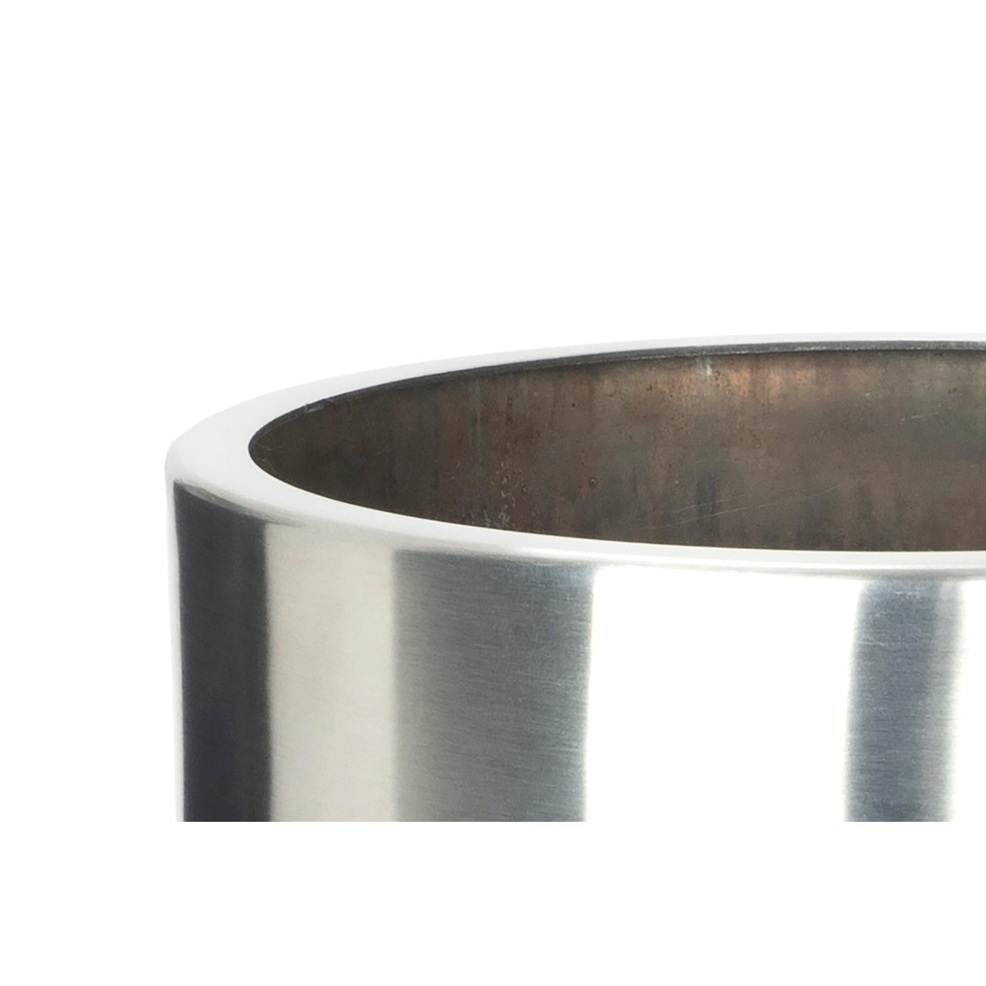 Satin Marine SS (316) 16cm Newlyn Pot | From The Anvil - Plant Pots - From The Anvil - Yester Home