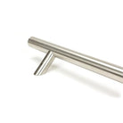 Satin Marine SS (316) 1.5m Offset T Bar Handle B2B 32mm Ø | From The Anvil-Pull Handles-Yester Home