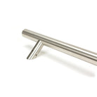 Satin Marine SS (316) 1.8m Offset T Bar Handle B2B 32mm Ø | From The Anvil - Door Pull Handles - From The Anvil - Yester Home