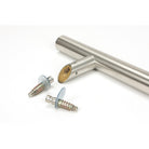 Satin Marine SS (316) 1.8m Offset T Bar Handle Secret Fix 32mm Ø | From The Anvil-Pull Handles-Yester Home