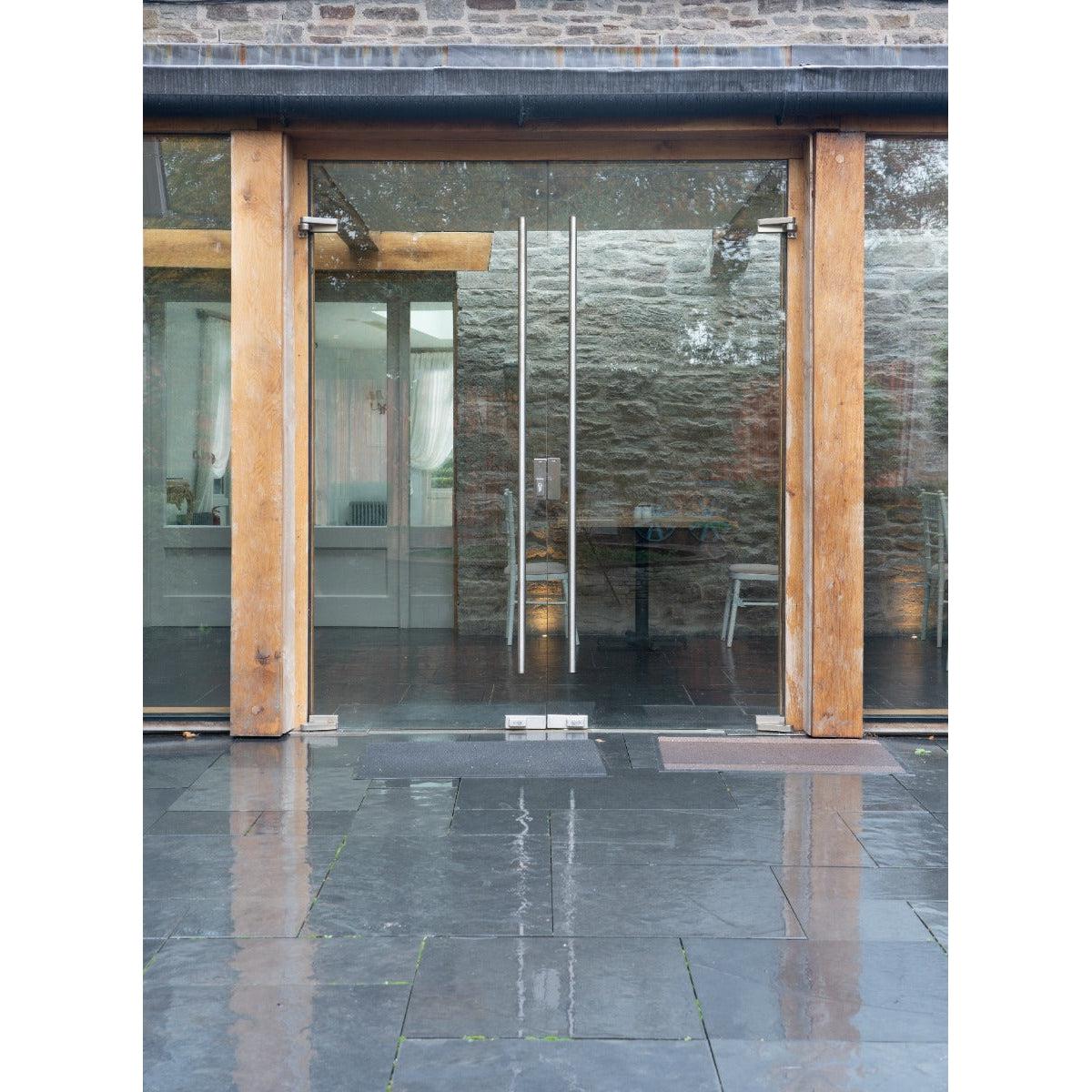 Satin Marine SS (316) 1.8m T Bar Handle B2B Fix 32mm Ø | From The Anvil-Pull Handles-Yester Home