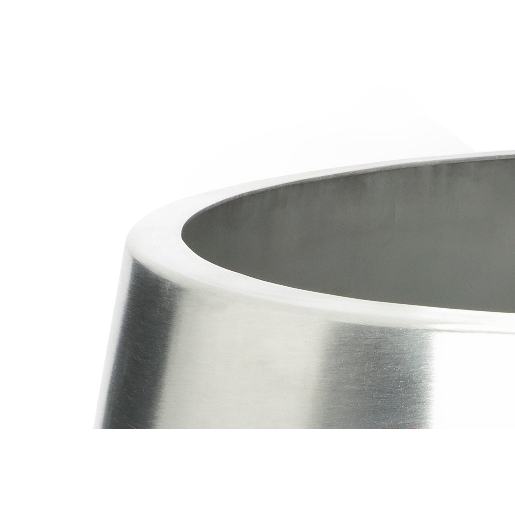 Satin Marine SS (316) 28cm Hepworth Pot (Drainage holes) | From The Anvil-Plant Pots-Yester Home