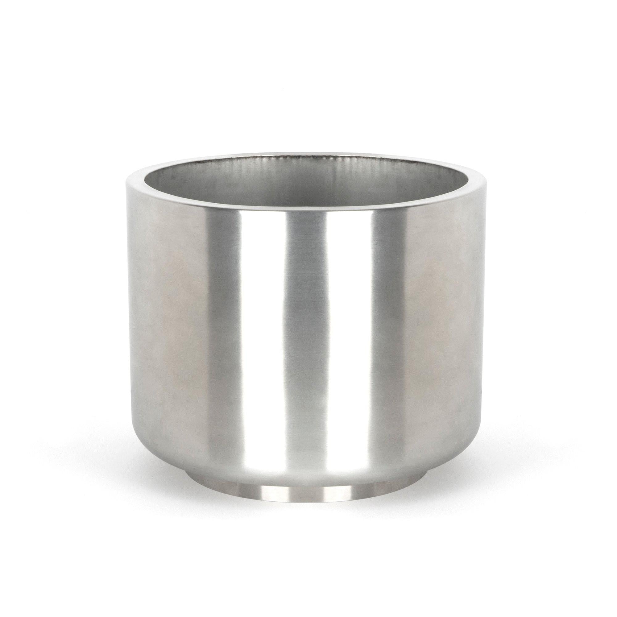 Satin Marine SS (316) 28cm Newlyn Pot | From The Anvil - Plant Pots - From The Anvil - Yester Home