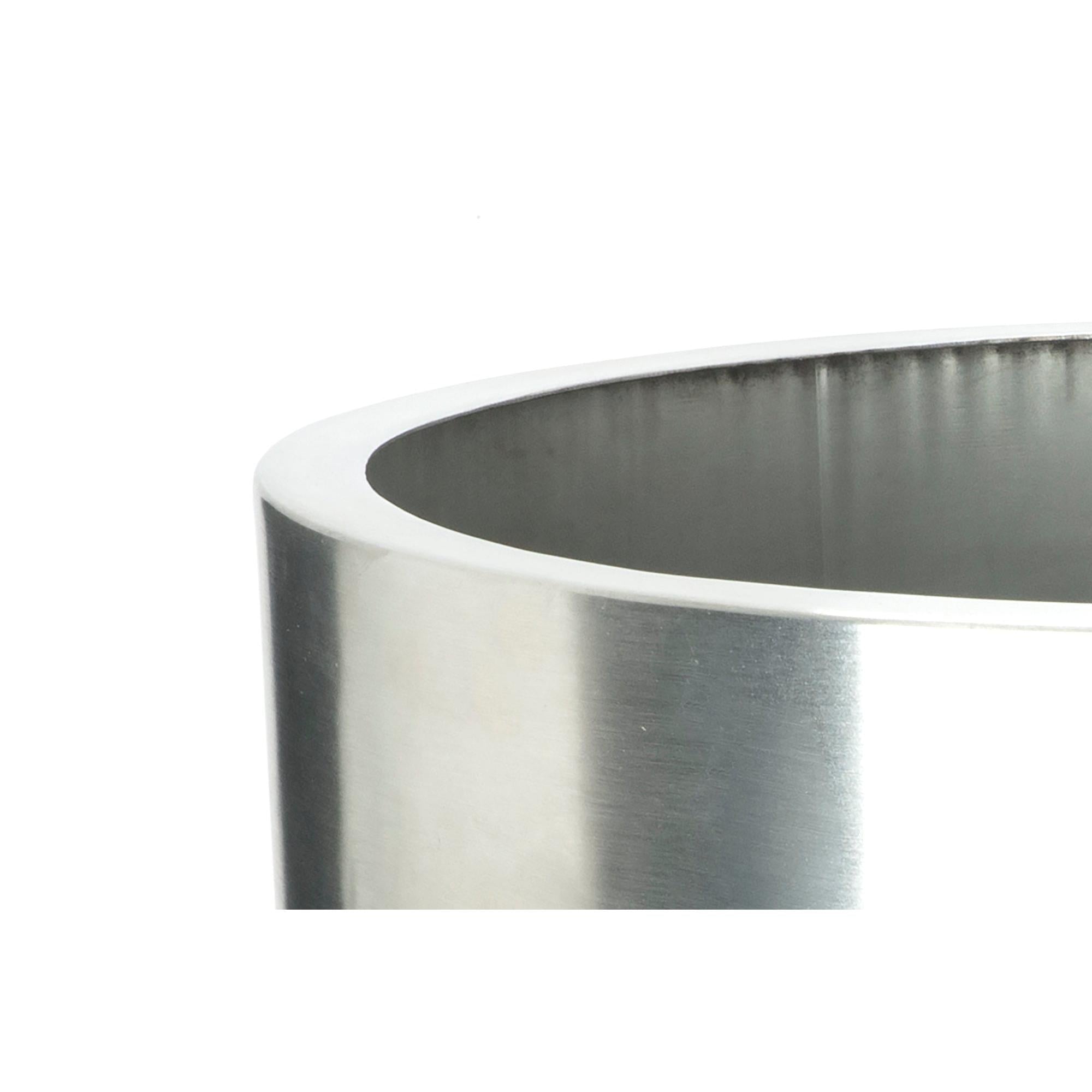 Satin Marine SS (316) 28cm Newlyn Pot | From The Anvil - Plant Pots - From The Anvil - Yester Home