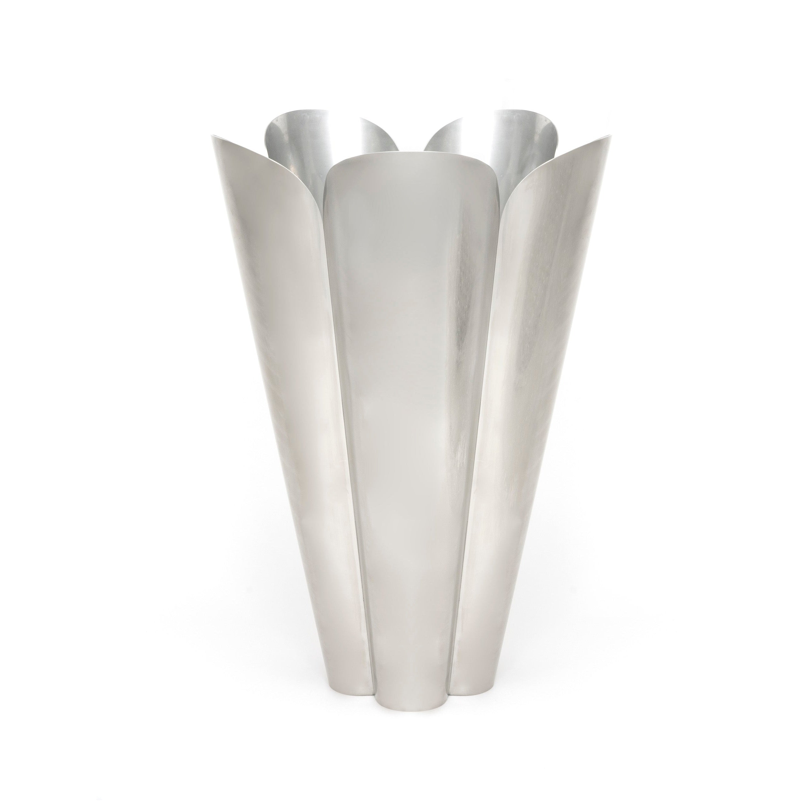 Satin Marine SS (316) 40cm Flora Pot | From The Anvil-Plant Pots-Yester Home