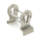 Satin Marine SS (316) 50mm Euro Door Pull (Back to Back fixings) | From The Anvil - Euro Pulls - From The Anvil - Yester Home
