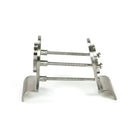 Satin Marine SS (316) 50mm Euro Door Pull (Back to Back fixings) | From The Anvil - Euro Pulls - From The Anvil - Yester Home