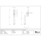 Satin Marine SS (316) Avon Espag | From The Anvil - Espag. Fasteners - From The Anvil - Yester Home
