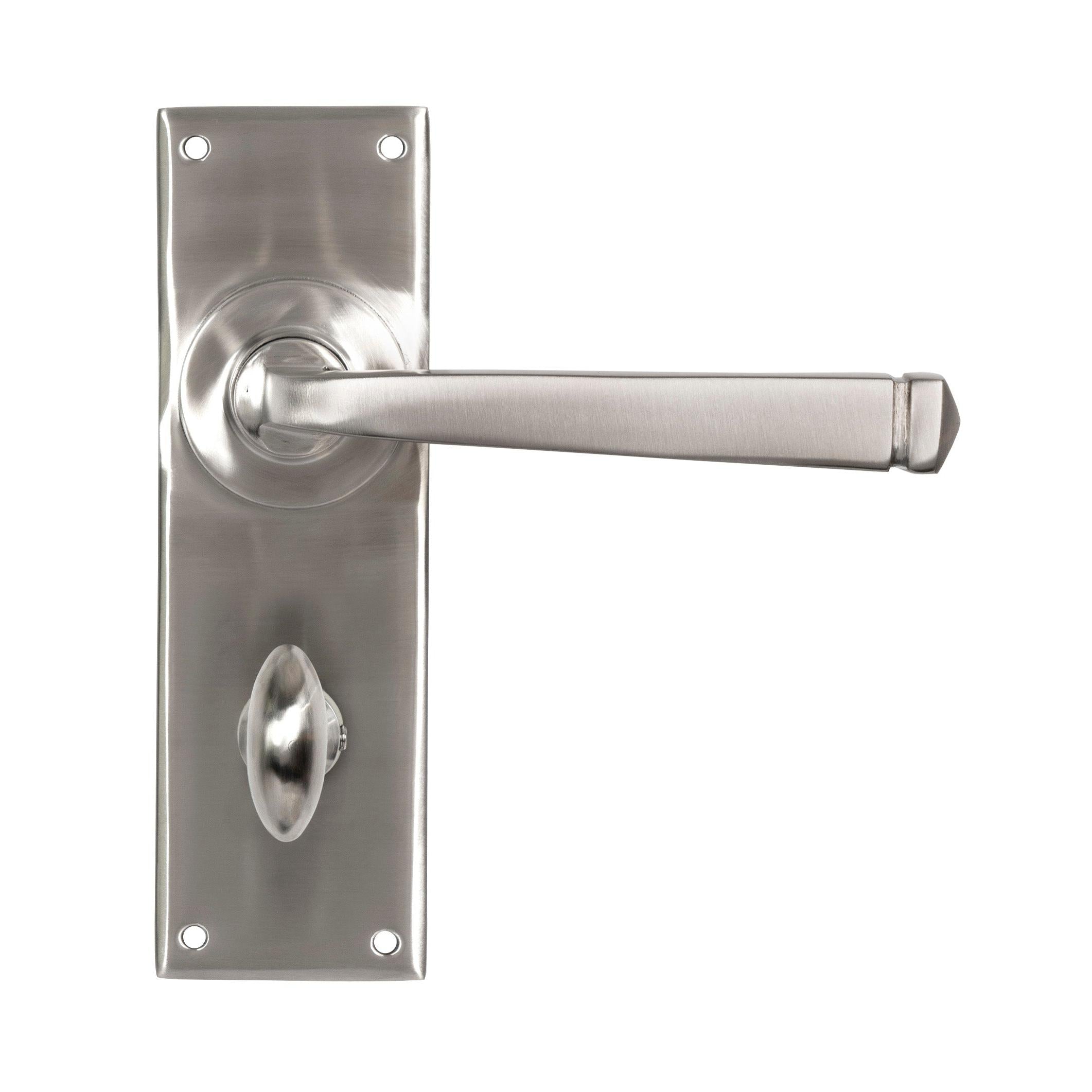 Satin Marine SS (316) Avon Lever Bathroom Set | From The Anvil - Lever Bathroom - From The Anvil - Yester Home