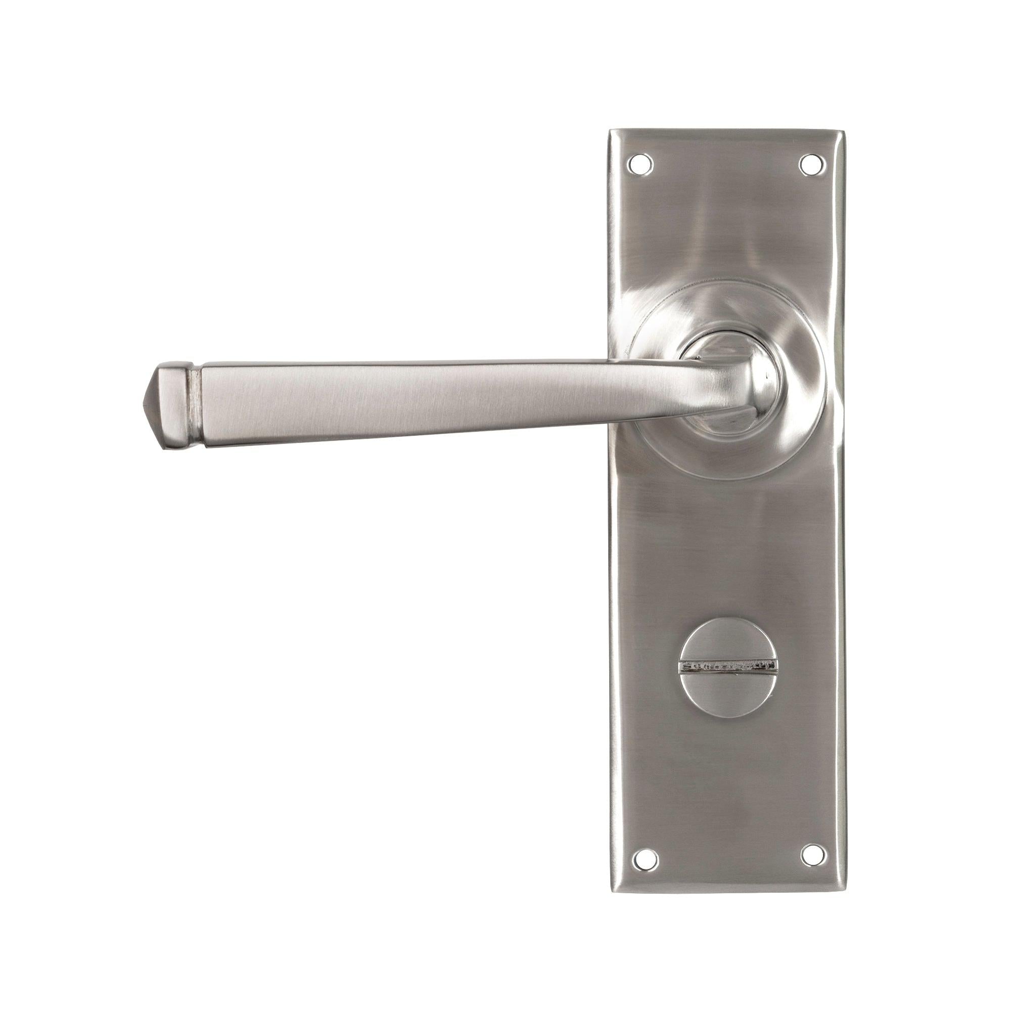 Satin Marine SS (316) Avon Lever Bathroom Set | From The Anvil - Lever Bathroom - From The Anvil - Yester Home