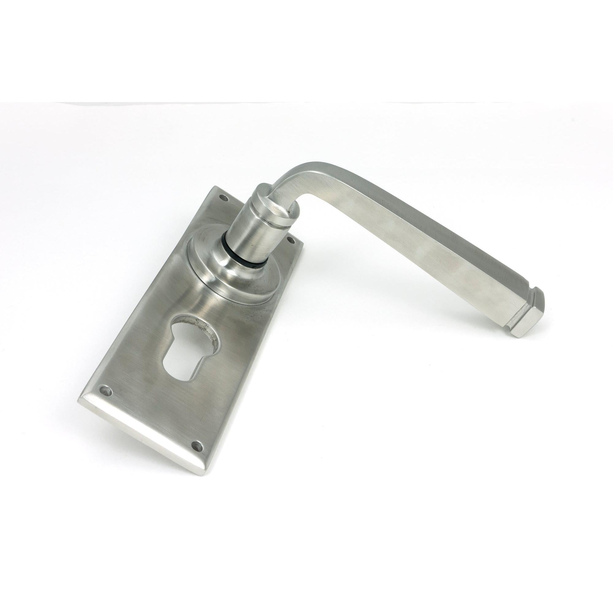 Satin Marine SS (316) Avon Lever Euro Lock Set | From The Anvil - Lever Euro - From The Anvil - Yester Home