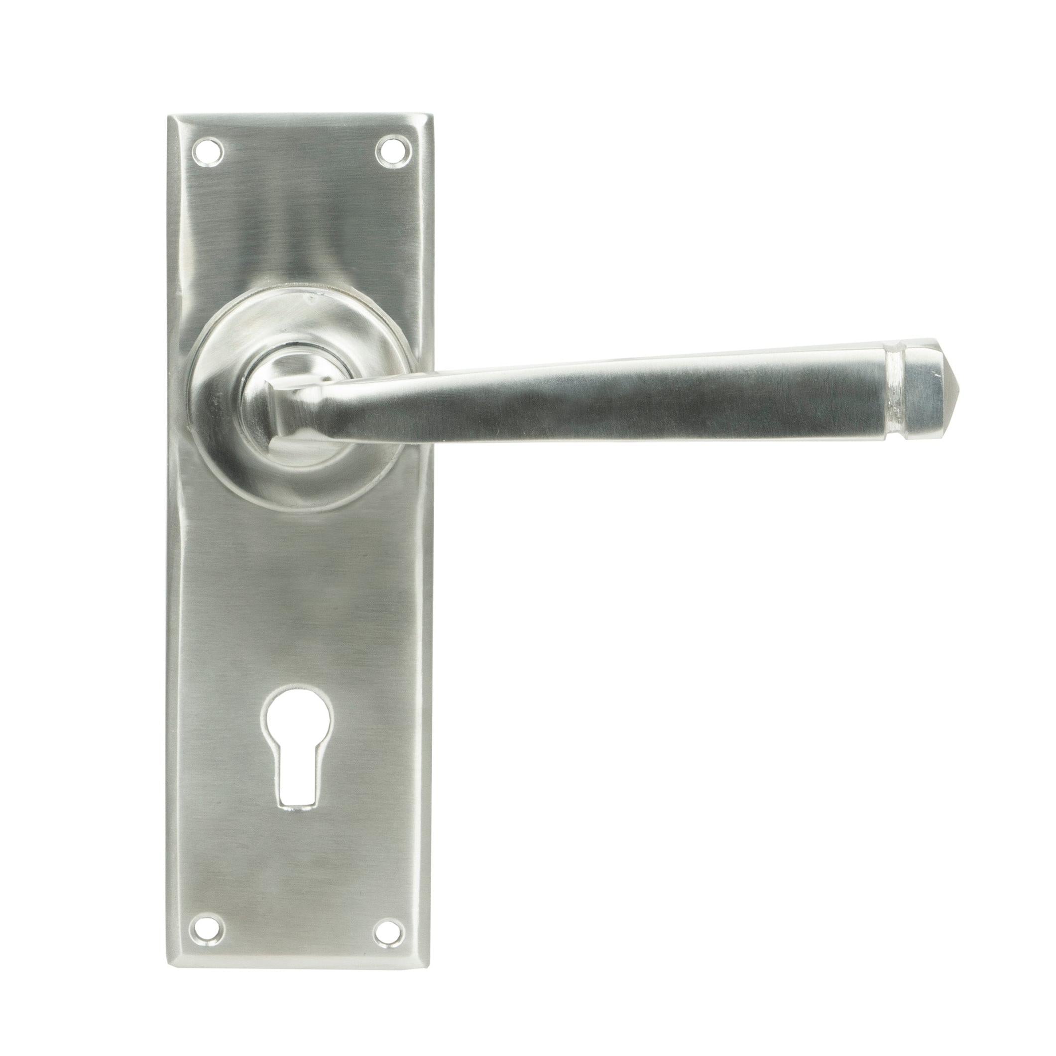 Satin Marine SS (316) Avon Lever Lock Set | From The Anvil - Lever Lock - From The Anvil - Yester Home