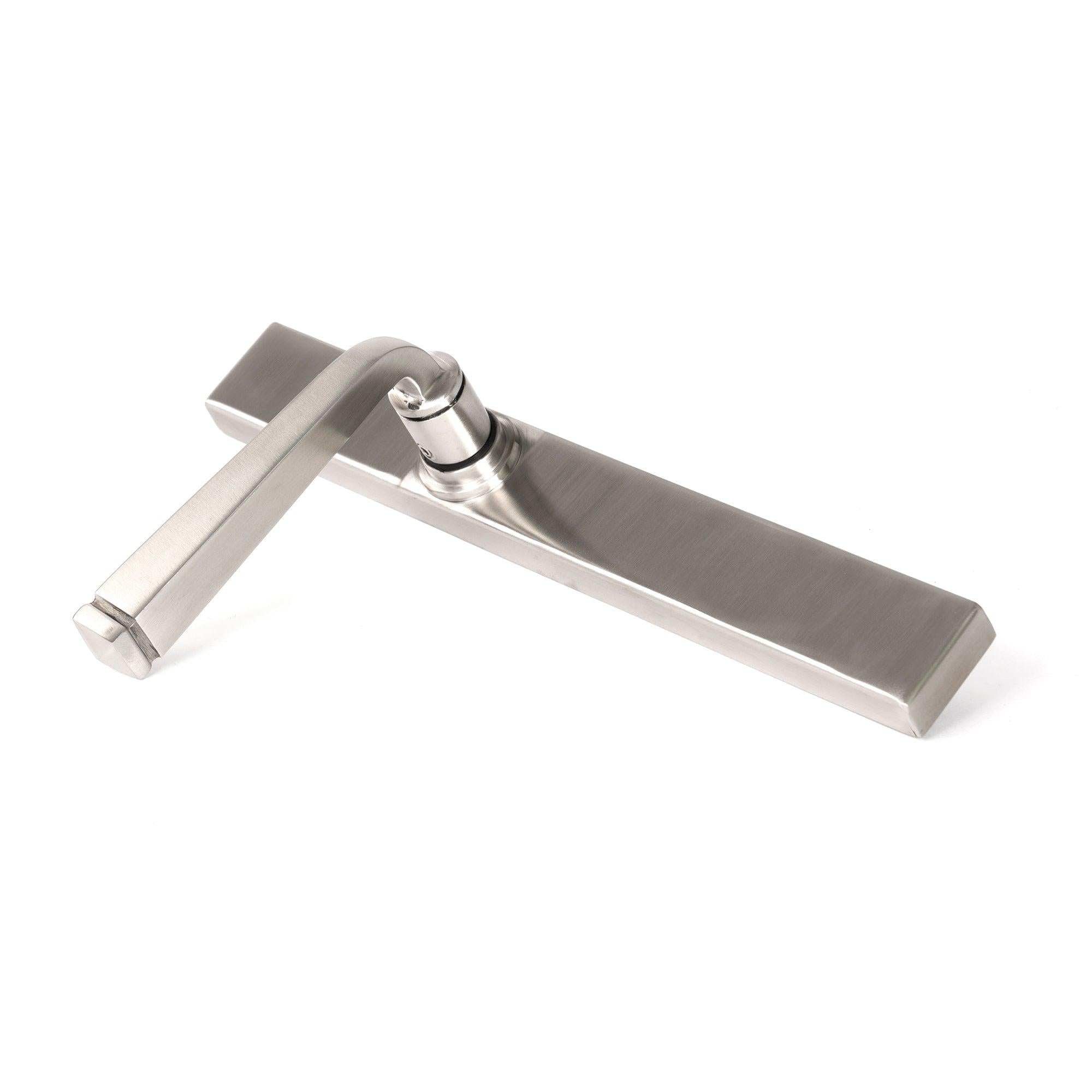 Satin Marine SS (316) Avon Slimline Lever Espag. Latch Set | From The Anvil - Espagnolette - From The Anvil - Yester Home