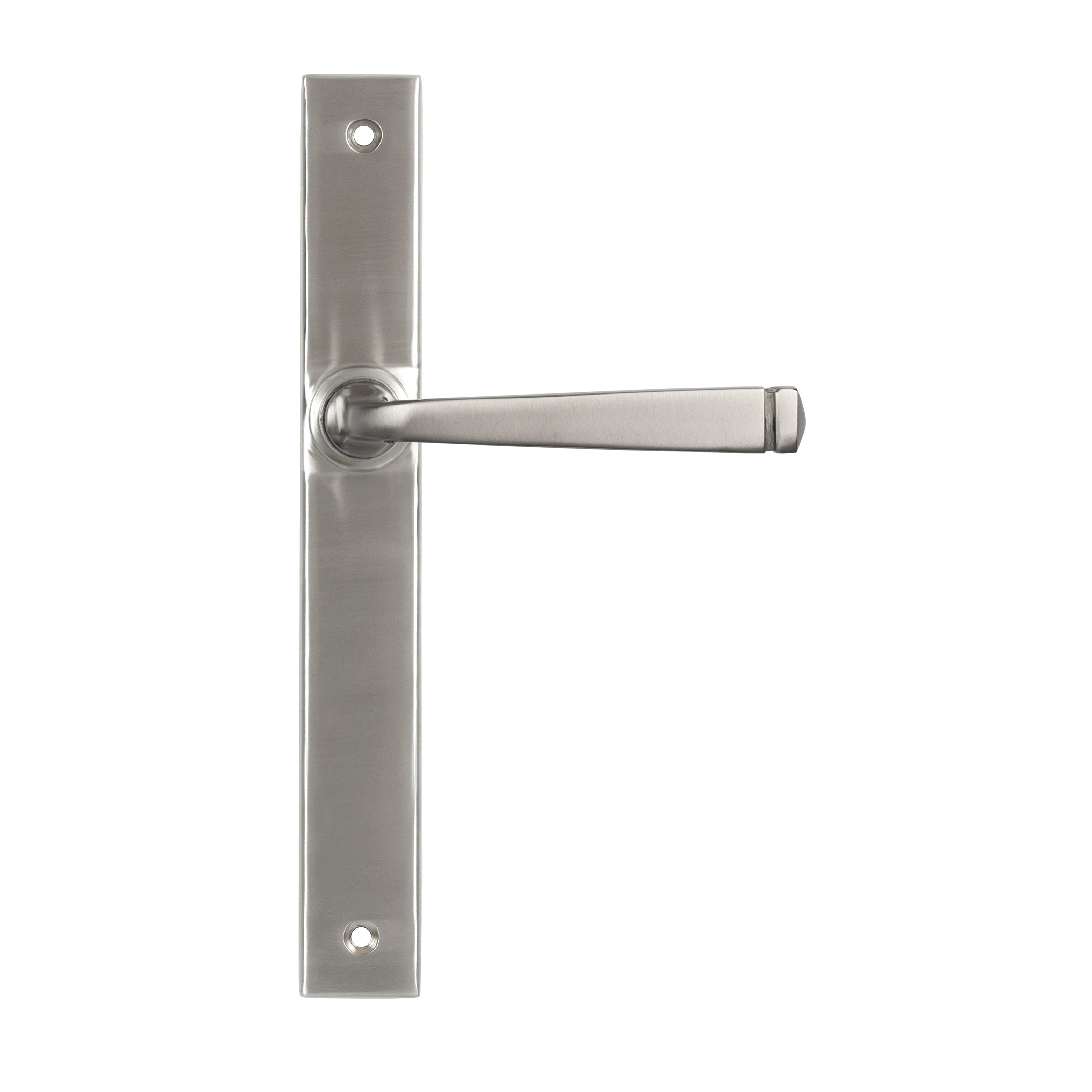 Satin Marine SS (316) Avon Slimline Lever Espag. Latch Set | From The Anvil-Espagnolette-Yester Home