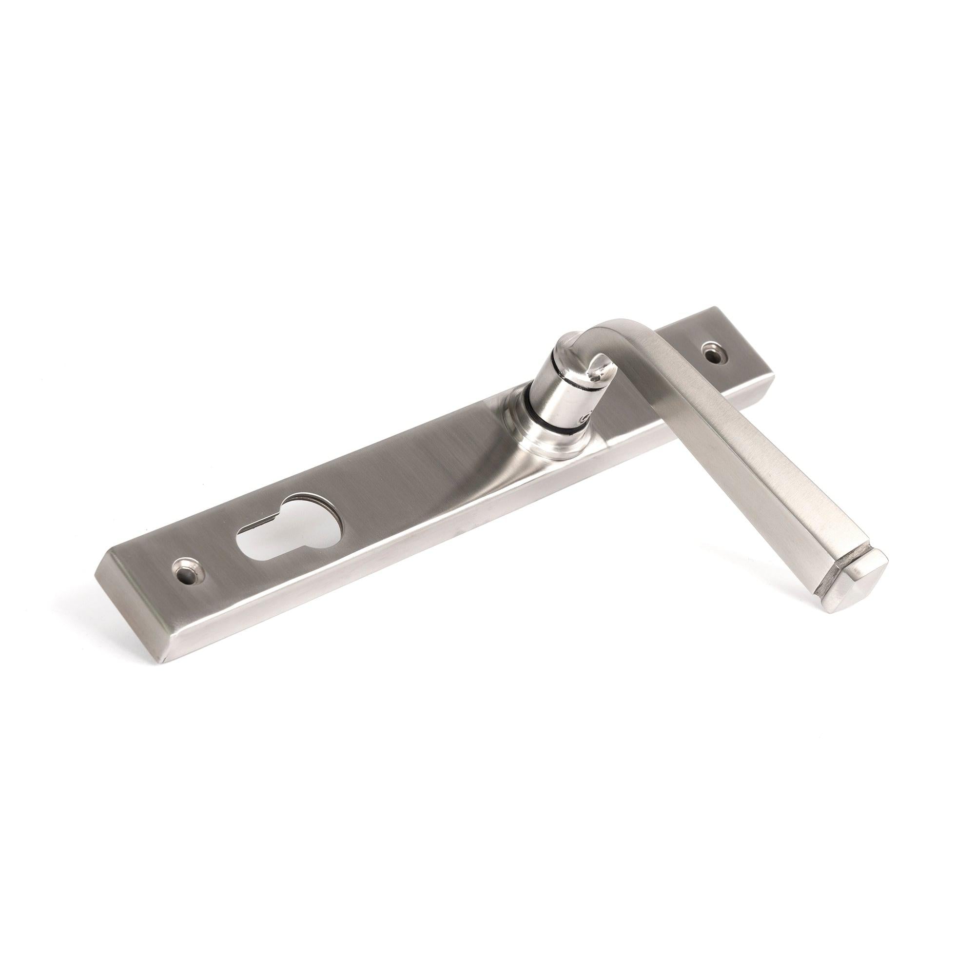 Satin Marine SS (316) Avon Slimline Lever Espag. Lock Set | From The Anvil - Espagnolette - From The Anvil - Yester Home
