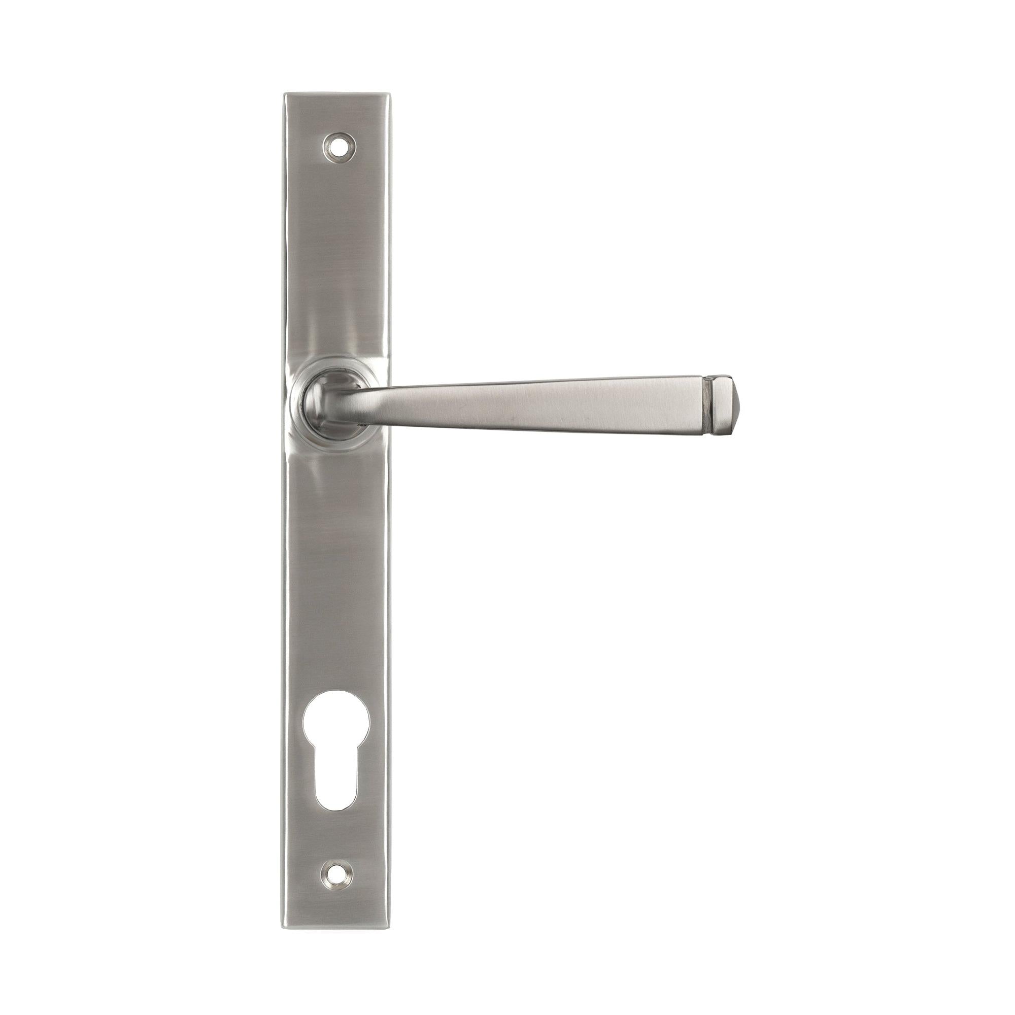 Satin Marine SS (316) Avon Slimline Lever Espag. Lock Set | From The Anvil - Espagnolette - From The Anvil - Yester Home