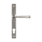 Satin Marine SS (316) Avon Slimline Lever Espag. Lock Set | From The Anvil-Espagnolette-Yester Home