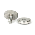 Satin Marine SS (316) Brompton Centre Door Knob (Art Deco) | From The Anvil - Centre Door Knobs - From The Anvil - Yester Home