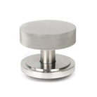 Satin Marine SS (316) Brompton Centre Door Knob (Art Deco) | From The Anvil - Centre Door Knobs - From The Anvil - Yester Home