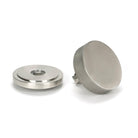 Satin Marine SS (316) Brompton Centre Door Knob (Art Deco) | From The Anvil - Centre Door Knobs - From The Anvil - Yester Home