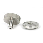 Satin Marine SS (316) Brompton Centre Door Knob (Beehive) | From The Anvil-Centre Door Knobs-Yester Home