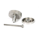 Satin Marine SS (316) Brompton Centre Door Knob (Plain) | From The Anvil-Centre Door Knobs-Yester Home
