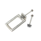 Satin Marine SS (316) Brompton Door Knocker | From The Anvil - Bolt-Through Door Knockers - From The Anvil - Yester Home