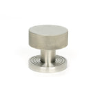 Satin Marine SS (316) Brompton Mortice/Rim Knob Set (Beehive) | From The Anvil - Mortice Knobs - From The Anvil - Yester Home