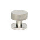 Satin Marine SS (316) Brompton Mortice/Rim Knob Set (Plain) | From The Anvil-Mortice Knobs-Yester Home