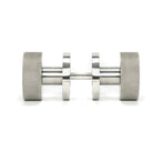 Satin Marine SS (316) Brompton Mortice/Rim Knob Set (Plain) | From The Anvil-Mortice Knobs-Yester Home