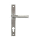 Satin Marine SS (316) Brompton Slimline Espag. Lock Set | From The Anvil-Espagnolette-Yester Home