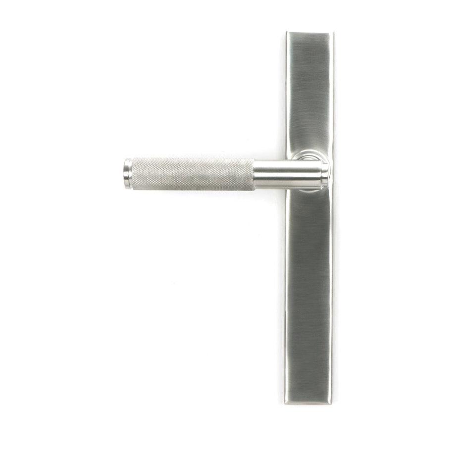 Satin Marine SS (316) Brompton Slimline Lever Espag. Latch Set | From The Anvil-Espagnolette-Yester Home