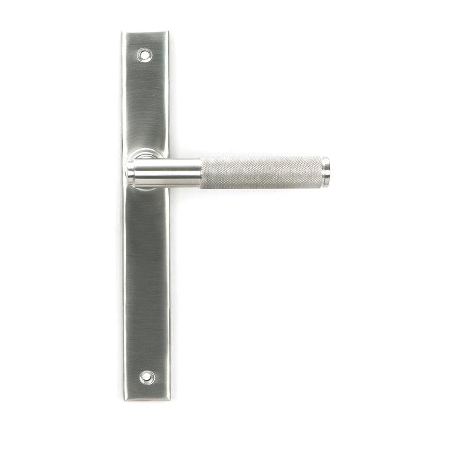 Satin Marine SS (316) Brompton Slimline Lever Espag. Latch Set | From The Anvil-Espagnolette-Yester Home