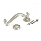 Satin Marine SS (316) Doctor's Door Knocker - Bolt-Through Door Knockers - From The Anvil - Yester Home