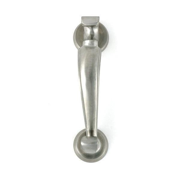 Satin Marine SS (316) Doctor's Door Knocker - Bolt-Through Door Knockers - From The Anvil - Yester Home