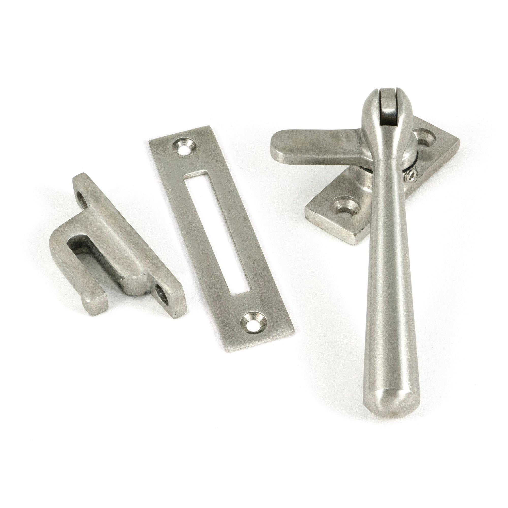 Satin Marine SS (316) Locking Newbury Fastener - Locking Fasteners - From The Anvil - Yester Home