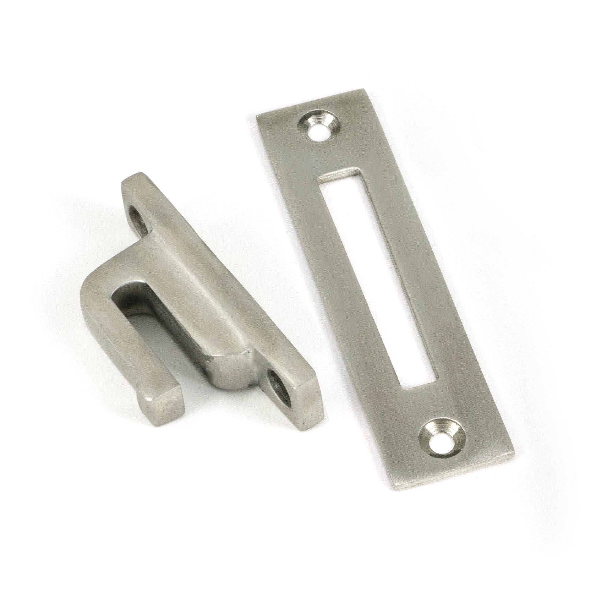 Satin Marine SS (316) Locking Newbury Fastener - Locking Fasteners - From The Anvil - Yester Home