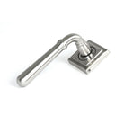 Satin Marine SS (316) Newbury Lever on Rose Set (Square) | From The Anvil - Concealed - From The Anvil - Yester Home