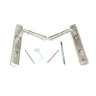 Satin Marine SS (316) Newbury Slimline Lever Espag. Lock Set | From The Anvil-Espagnolette-Yester Home